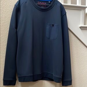 Ted Baker mixed media sweatshirt